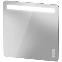 Duravit LU9658000006000 - Duravit Luv Icons Control LED Mirror in Aluminum, 2700K - 6500K