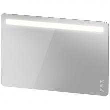 Duravit LU9659000006000 - Duravit Luv Icons Control LED Mirror in Aluminum, 2700K - 6500K