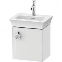 Duravit WT4250R8585 - Duravit White Tulip 15 1/8'' Wall Mount One Door Single Vanity Cabinet in High Gloss Whi