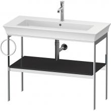 Duravit WT4544LH1H1 - Duravit White Tulip 38 3/4'' x 17 3/4'' Console in High Gloss Graphite