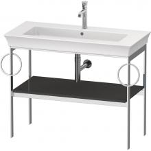 Duravit WT4547BH1H1 - Duravit White Tulip 38 3/4'' x 17 3/4'' Console in High Gloss Graphite