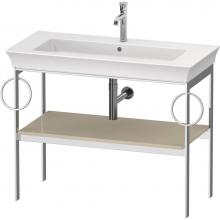 Duravit WT4547BH3H3 - Duravit White Tulip 38 3/4'' x 17 3/4'' Console in High Gloss Taupe