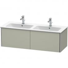 Duravit XS407506060 - Duravit XSquare Two Drawer Wall-Mount Vanity Unit Taupe