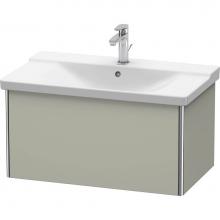 Duravit XS408106060 - Duravit XSquare Vanity Unit Wall-Mounted  Taupe Satin Matte