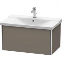 Duravit XS408109090 - Duravit XSquare Vanity Unit Wall-Mounted  Flannel Gray Satin Matte