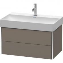 Duravit XS416209090 - Duravit XSquare Vanity Unit Wall-Mounted  Flannel Gray Satin Matte