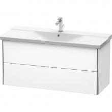 Duravit XS418301818 - Duravit XSquare Vanity Unit Wall-Mounted  White Matte