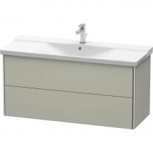 Duravit XS418306060 - Duravit XSquare Vanity Unit Wall-Mounted  Taupe Satin Matte