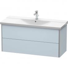 Duravit XS418309797 - Duravit XSquare Vanity Unit Wall-Mounted  Light Blue Satin Matte