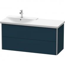 Duravit XS418609898 - Duravit XSquare Vanity Unit Wall-Mounted  Night Blue Satin Matte