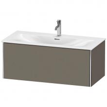 Duravit XS422509090 - Duravit XSquare Vanity Unit Wall-Mounted  Flannel Gray Satin Matte