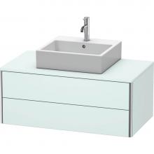 Duravit XS491100909 - Duravit XSquare Vanity Unit for Console  Light Blue Matte