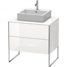 Duravit XS492002222 - Duravit XSquare Two Drawer Vanity Unit For Console White