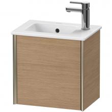 Duravit XV4024LB152 - Duravit XViu One Door Wall-Mount Vanity Unit European Oak