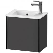 Duravit XV4024LB249 - XViu One Door Wall-Mount Vanity Unit Graphite