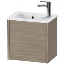 Duravit XV4024RB131 - Duravit XViu One Door Wall-Mount Vanity Unit Silver Pine