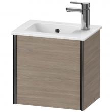 Duravit XV4024RB231 - Duravit XViu One Door Wall-Mount Vanity Unit Silver Pine