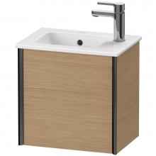 Duravit XV4024RB252 - Duravit XViu One Door Wall-Mount Vanity Unit European Oak