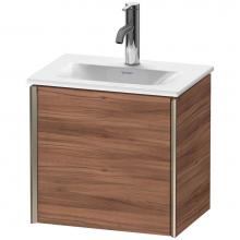 Duravit XV4030LB179 - Duravit XViu One Door Wall-Mount Vanity Unit Walnut