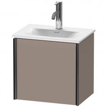 Duravit XV4030LB243 - Duravit XViu One Door Wall-Mount Vanity Unit Basalt