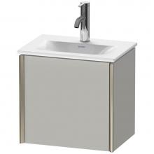 Duravit XV4030RB107 - Duravit XViu One Door Wall-Mount Vanity Unit Concrete Gray