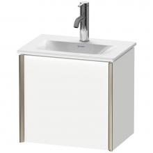 Duravit XV4030RB118 - Duravit XViu One Door Wall-Mount Vanity Unit White