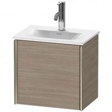 Duravit XV4030RB131 - Duravit XViu One Door Wall-Mount Vanity Unit Silver Pine