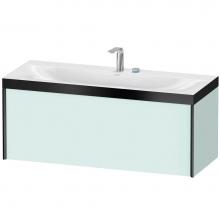 Duravit XV4612EB209P - Duravit XViu One Drawer C-Bonded Wall-Mount Vanity Kit Light Blue