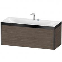 Duravit XV4612EB251P - Duravit XViu One Drawer C-Bonded Wall-Mount Vanity Kit Pine Terra