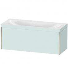 Duravit XV4612NB109C - Duravit XViu One Drawer C-Bonded Wall-Mount Vanity Kit Light Blue