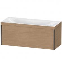 Duravit XV4612NB252C - Duravit XViu One Drawer C-Bonded Wall-Mount Vanity Kit European Oak