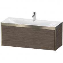 Duravit XV4612OB151P - Duravit XViu One Drawer C-Bonded Wall-Mount Vanity Kit Pine Terra