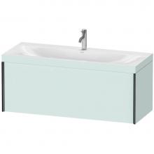 Duravit XV4612OB209C - Duravit XViu One Drawer C-Bonded Wall-Mount Vanity Kit Light Blue