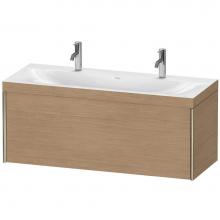 Duravit XV4613OB152C - Duravit XViu One Drawer C-Bonded Wall-Mount Vanity Kit European Oak