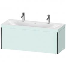 Duravit XV4613OB209C - Duravit XViu One Drawer C-Bonded Wall-Mount Vanity Kit Light Blue