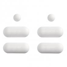 Duravit 1001770000 - Duravit Bumper Set, Toilet Part