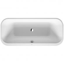 Duravit 700453000000090 - Duravit Happy D.2 70 7/8'' x 31 1/2'' Rectangular Freestanding Bathtub in Whit