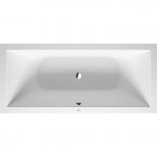 Duravit 700426000000090 - Duravit DuraSquare 70 7/8'' x 31 1/2'' Rectangular Drop In Bathtub in White So
