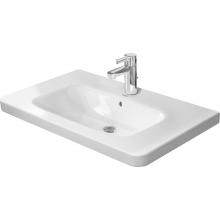 Duravit 2320800060 - Furniture basin 80cm DuraStyle white, with OF, without