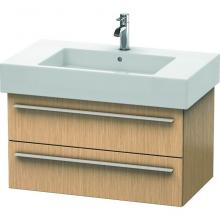 Duravit XL635201212 - Duravit X-Large Wall-Mount Vanity Unit Brushed Oak