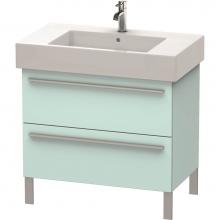 Duravit XL654300909 - Duravit X-Large Floor Standing Vanity Unit  Light Blue Matte