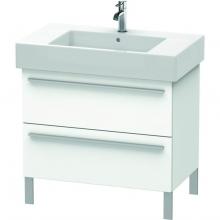 Duravit XL654301818 - Duravit X-Large Two Drawer Floorstanding Vanity Unit White