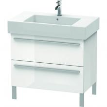 Duravit XL654302222 - Duravit X-Large Two Drawer Floorstanding Vanity Unit White