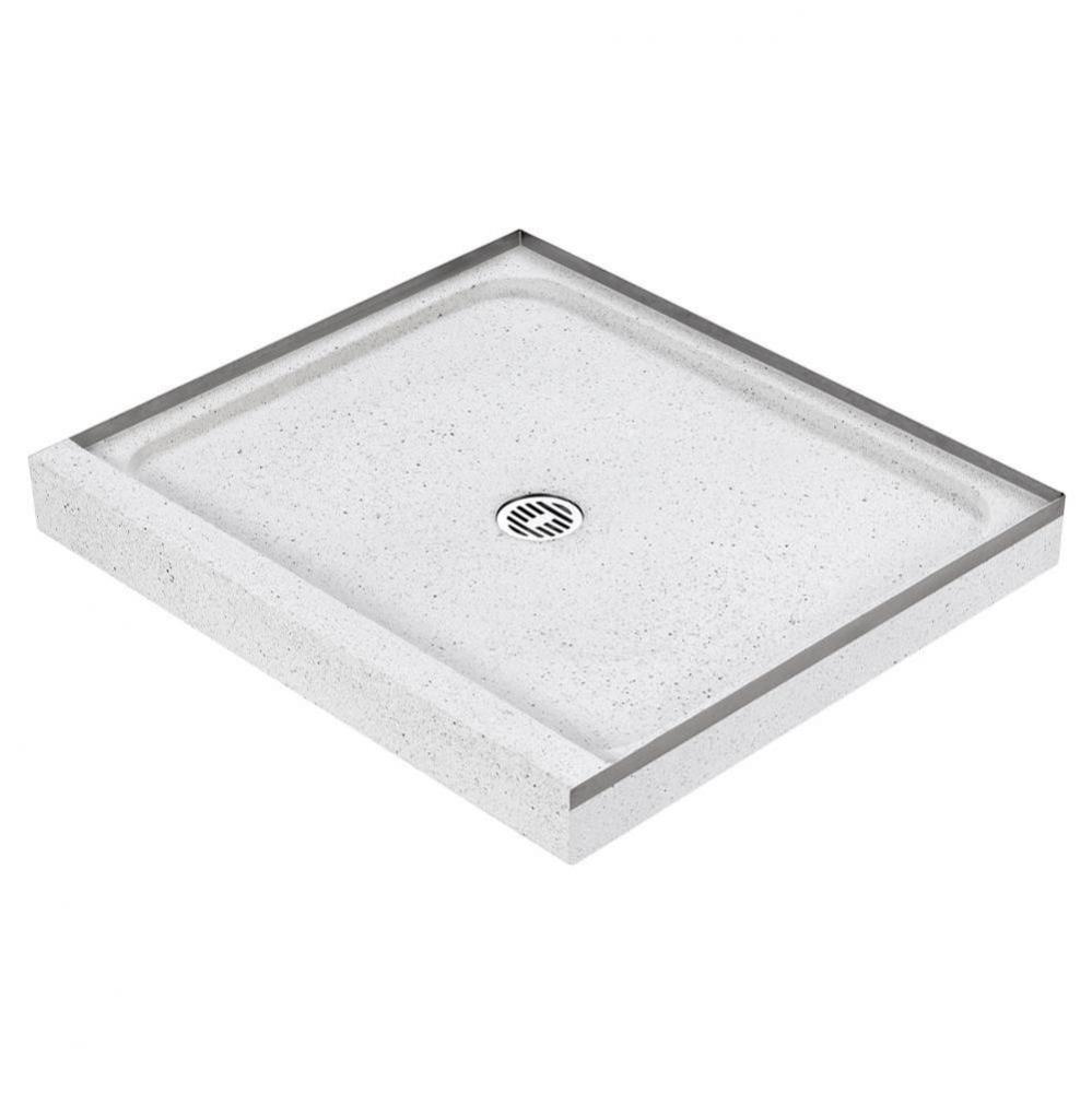 Monterey Shr Flr 48X32 1Thld-Blk On Wht