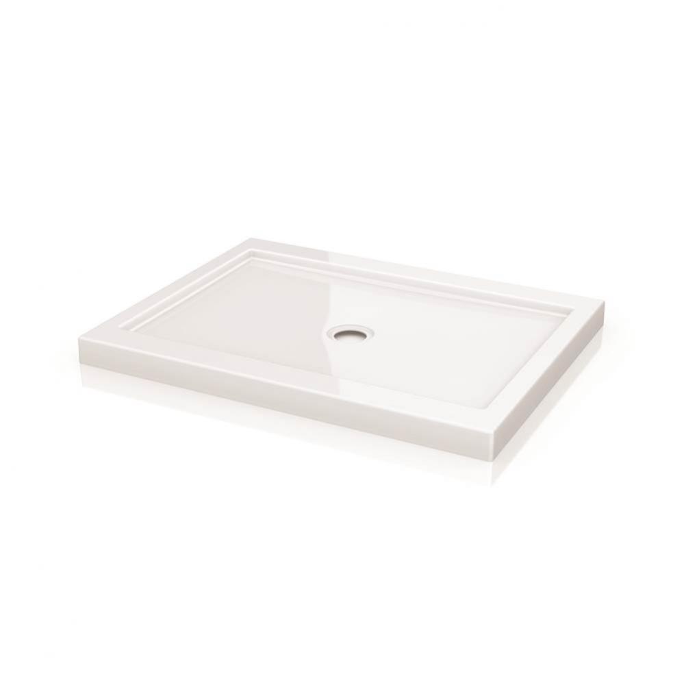 QUAD BASE CENTER DRAIN/3672/WHITE