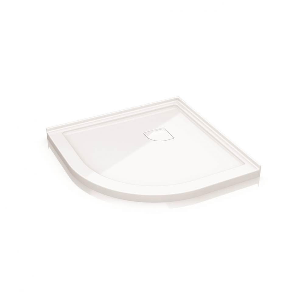 ROUND BASE LOW-PROFILE/36''/WHITE