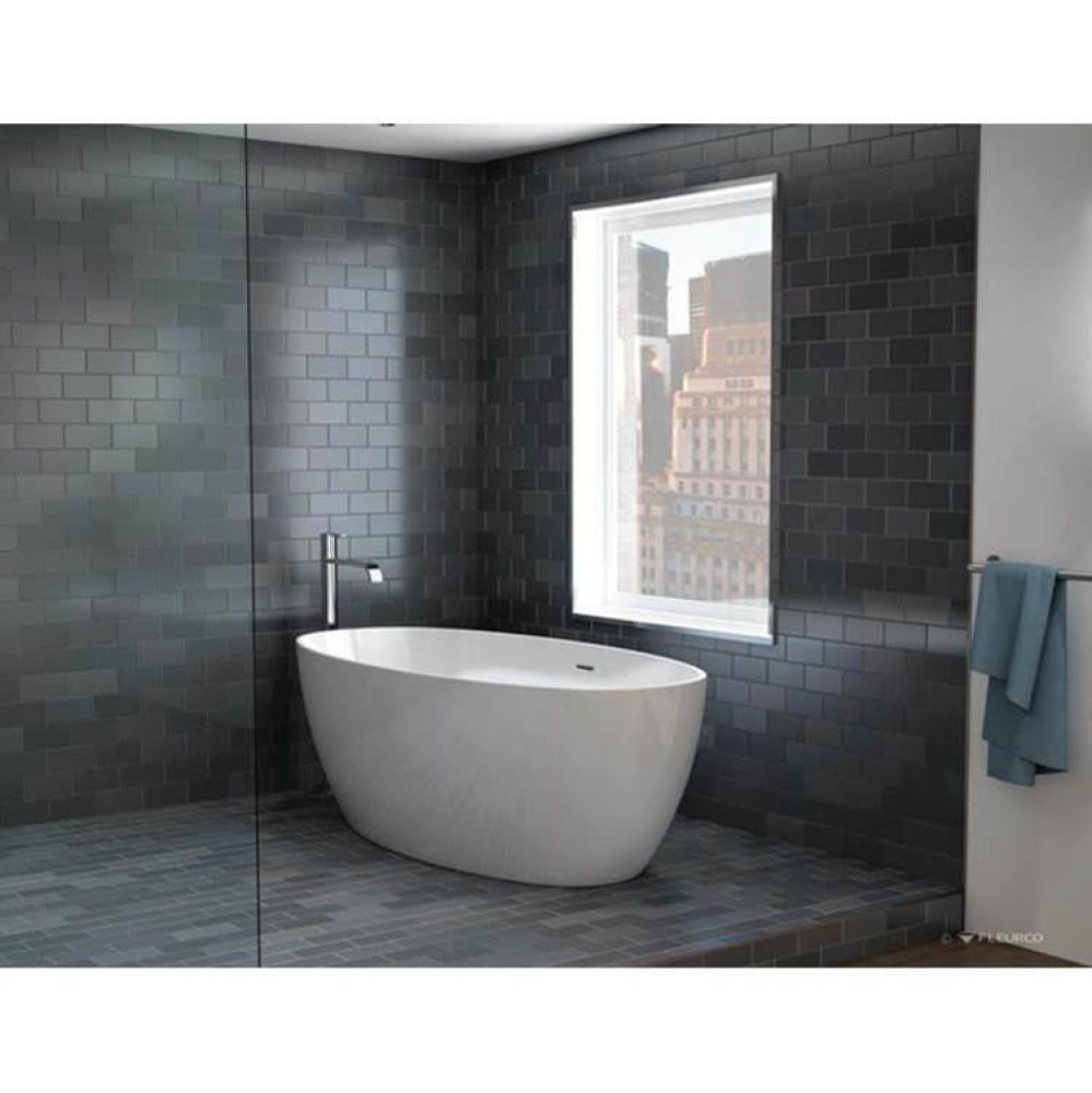 ARIA VOCE 55 TUB/5531/WHITE/WHITE DRAIN COVER