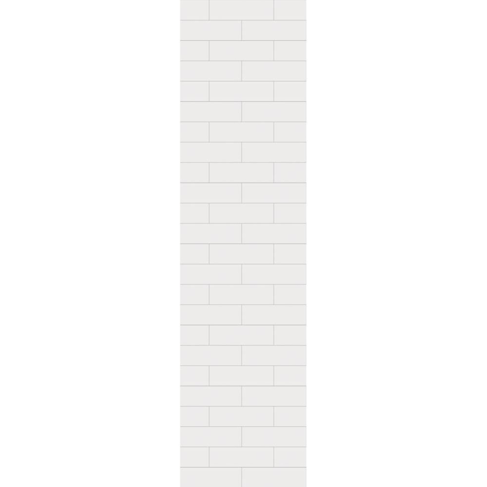 FIBO FLEX 2-SIDED WALL KIT/ DENVER WHITE M74 /4 X 24'' PANELS