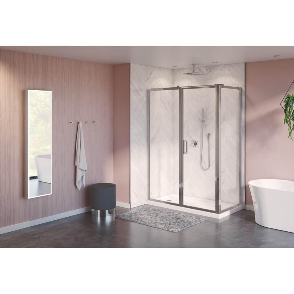 ELERA 2-SIDED 47X48/CHROME/79H/SEKUR+/IN&OUT PIVOT