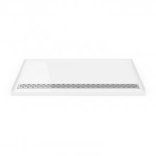 Fleurco AZM6036-18-25-B - ZERO THRESHOLD BASE/6036/WHITE/BR NICK